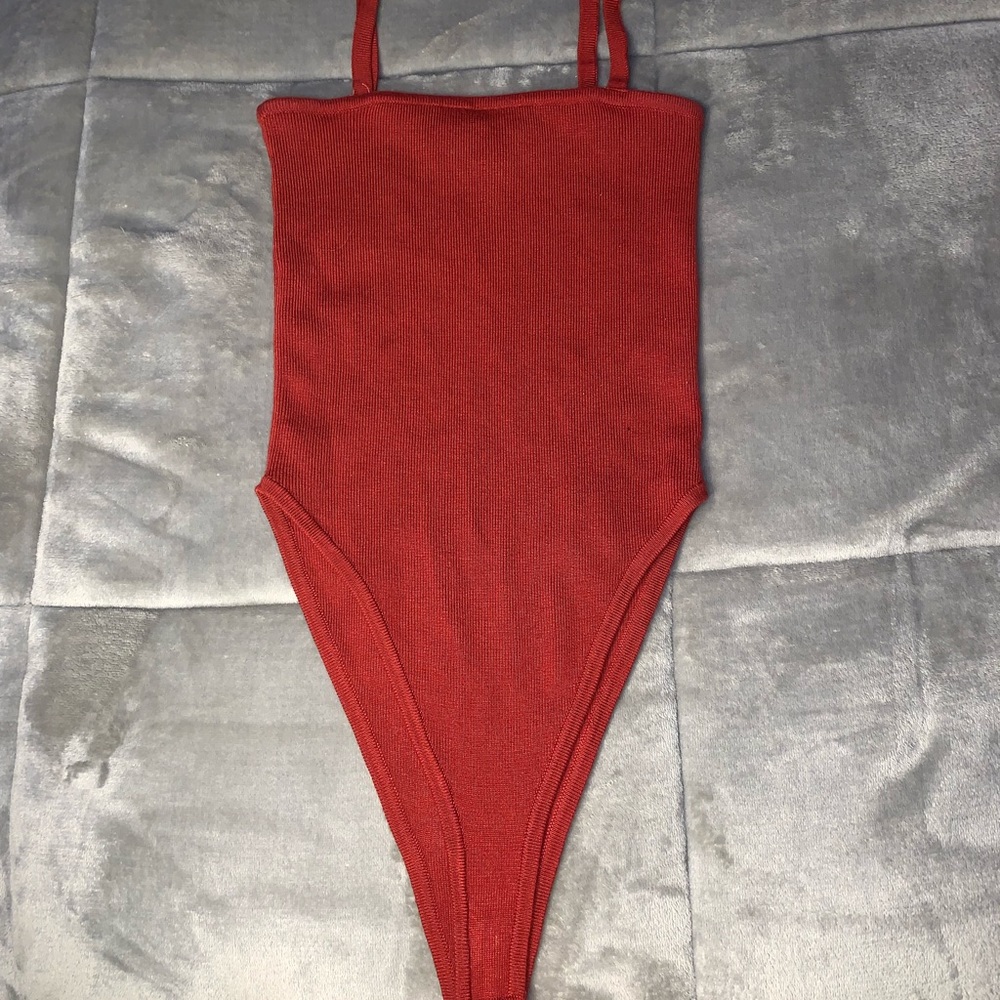 f21 ribbed bodysuit
